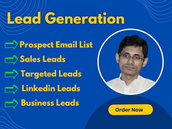 Provide targeted b2b lead generation for any industry by Niazeu | Fiverr