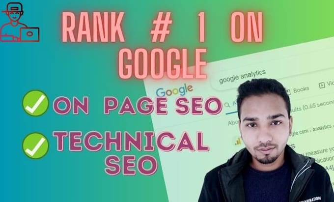 complete on page SEO off page technical  full monthly service
