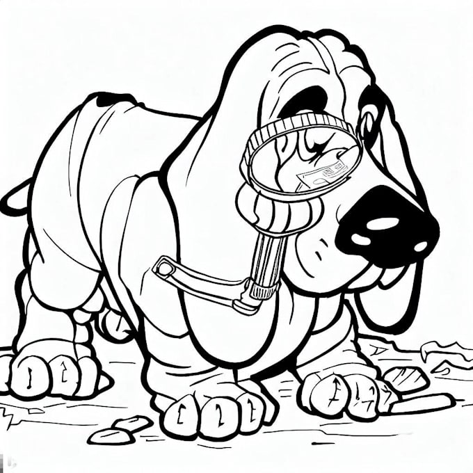 Create unique coloring book pages by Kamrynferrier Fiverr
