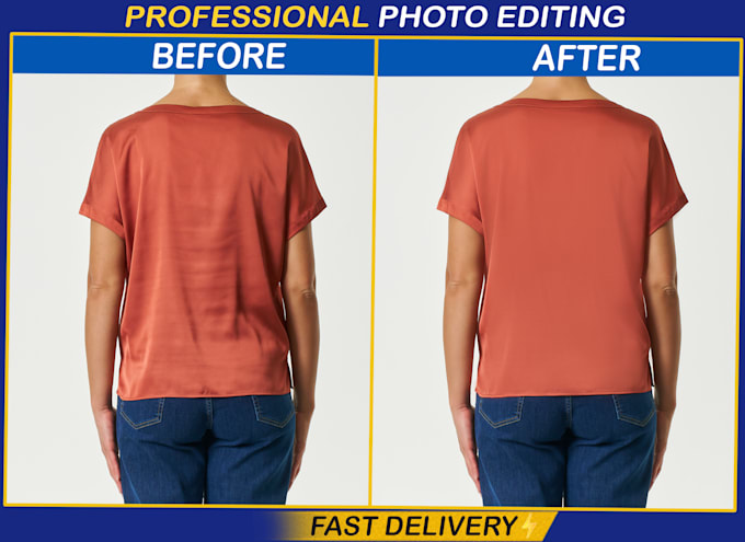 do ecommerce photoshop editing, clipping path, retouching