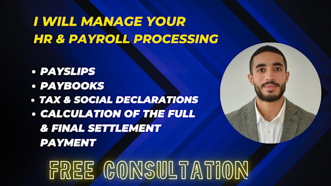 do your payroll processing , HR management