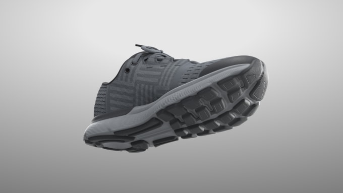 Design 3d shoe, render shoe 3d shoe modelling sneakers design by ...