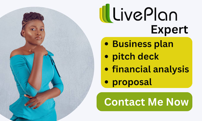 Create business plan on liveplan by Chara a Fiverr