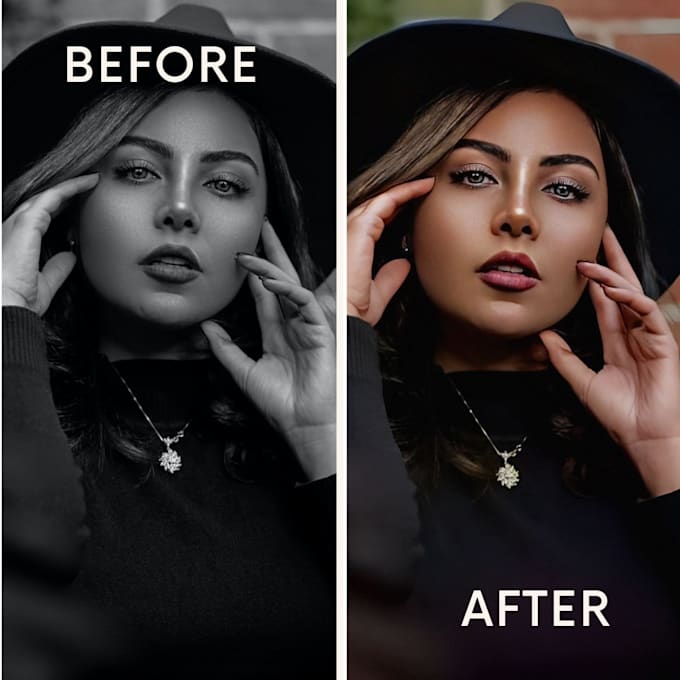 Convert your photos from black and white to color by Nicolesbv Fiverr