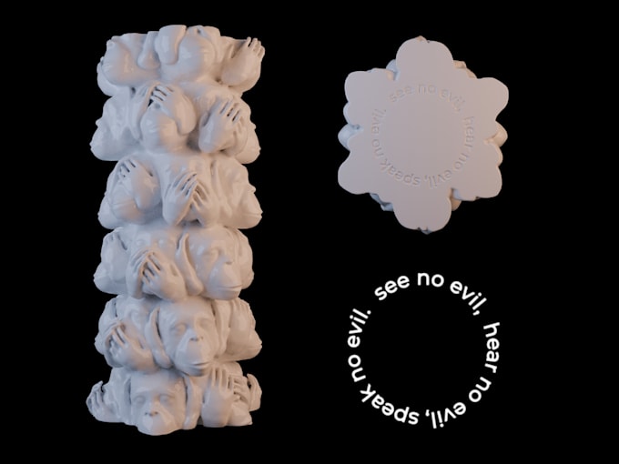 do custom 3d modeling for printing purposes