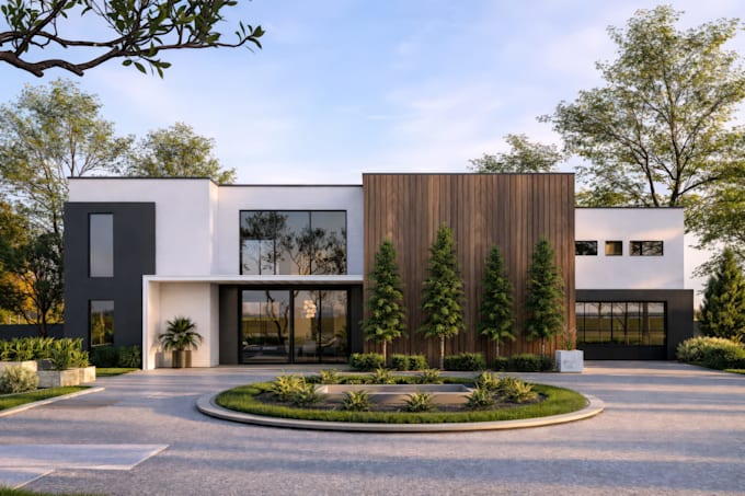 create 3d exterior renderings for your house