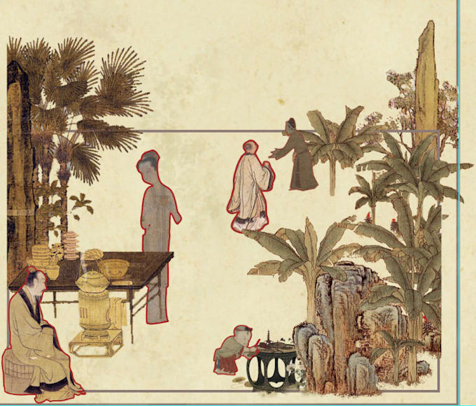 Poster design cad drawing photoshop display panel design by Xipingchen ...