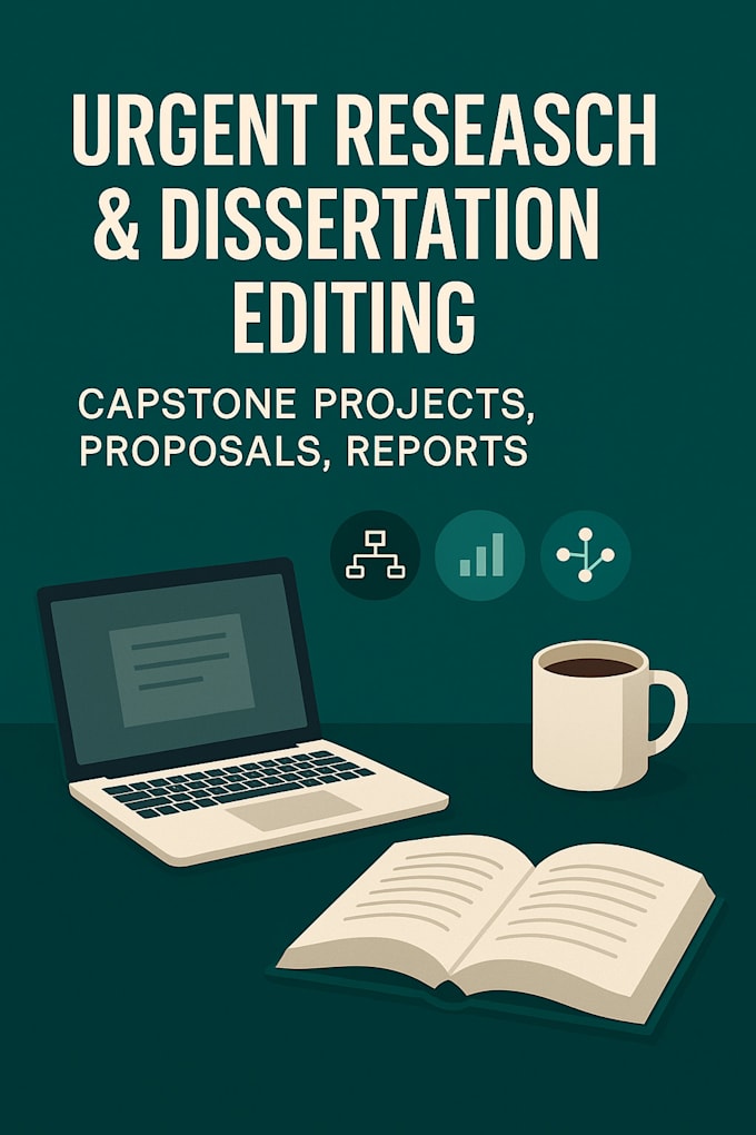 edit urgent research, capstone projects, proposal, dissertation, report, article