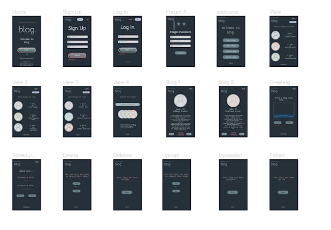 Do ui and ux designs by Ayesh_ak | Fiverr