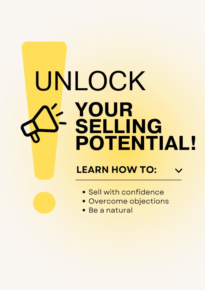 Help you sell your product confidently and objections by Keanu