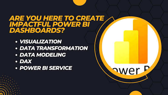 Be your power bi and data visualization guru by Anummir530 | Fiverr