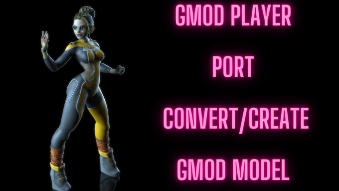 Create Or Port 3d Models For Sfm Gmod Player Model To Gmod Aka Garrys Mod By Cityluk Fiverr