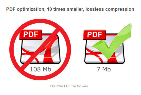 optimize your PDF document for web