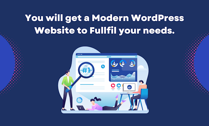 build a wordpress business website