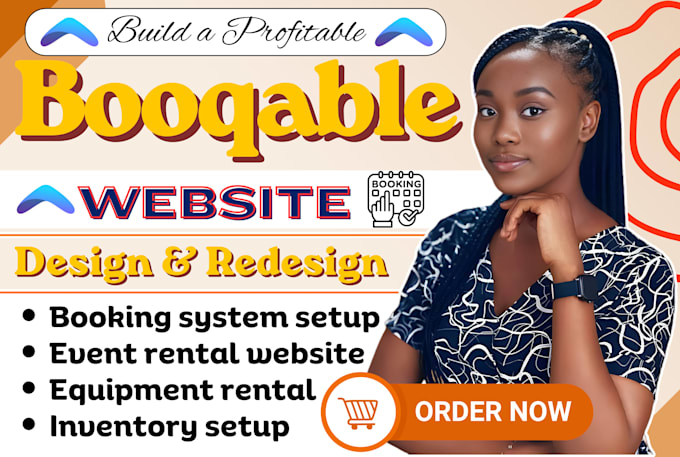 build booqable rental website for event, equipment, and party rental businesses