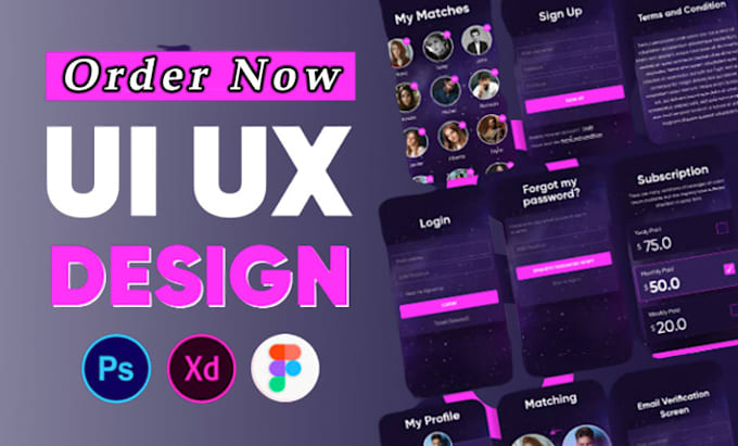 Design ui ux website, mockup in figma by Visionaryux | Fiverr