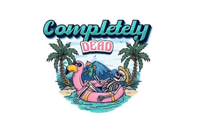 Looking grateful dead tribute band logo by Marine glenn Fiverr