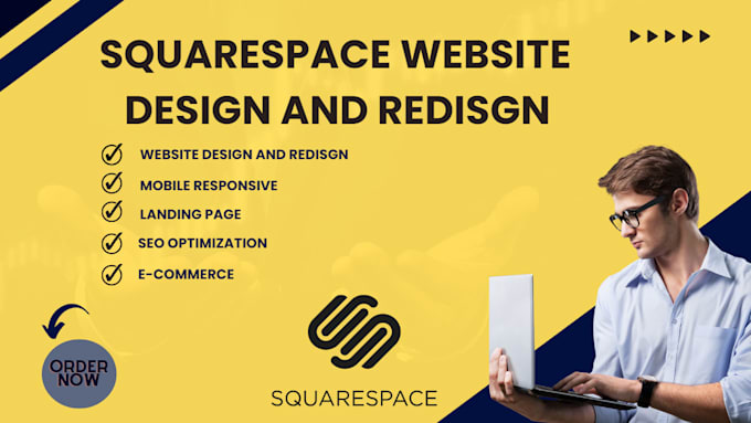 build and develop squarespace website design and redesign