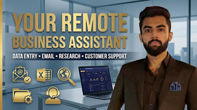 be your virtual assistant for admin, research and data entry