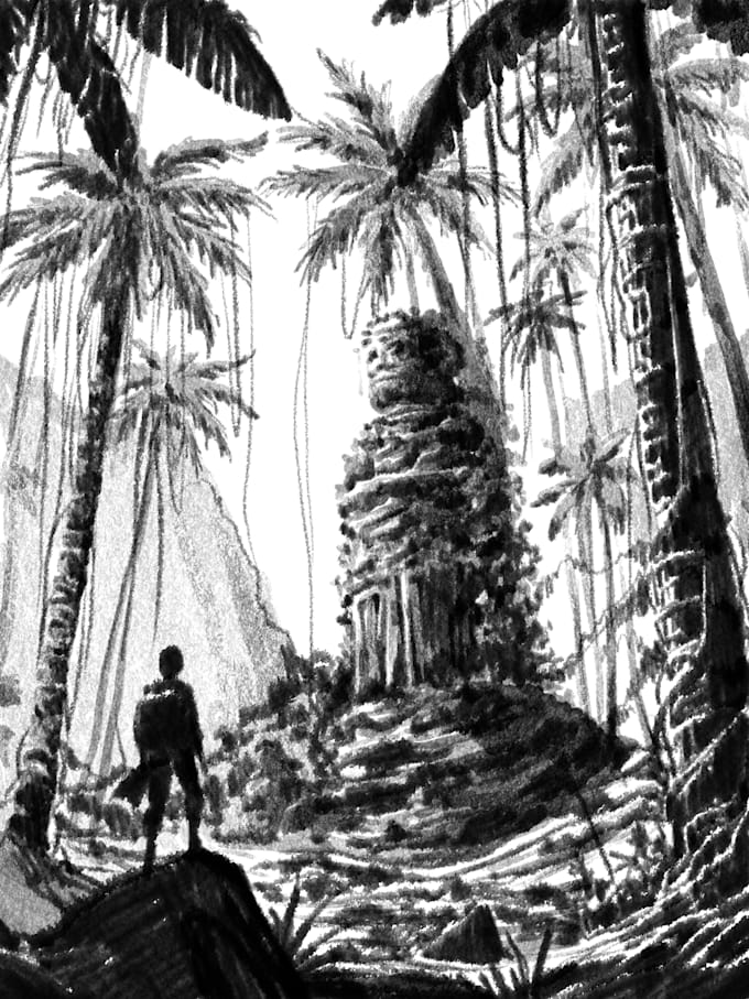 design the book illustration ink pen technique