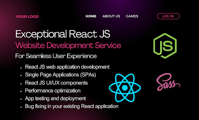Develop dynamic website with react js and node js by Sabtain_sarwar ...