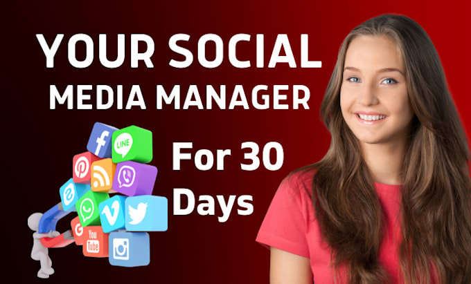 be your social media promotion manager and content creator