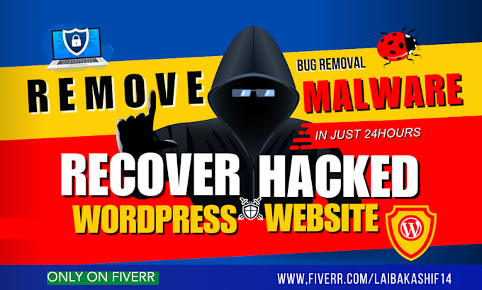 remove malware and recover your hacked wordpress website