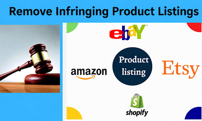 remove infringing product listings under dmca