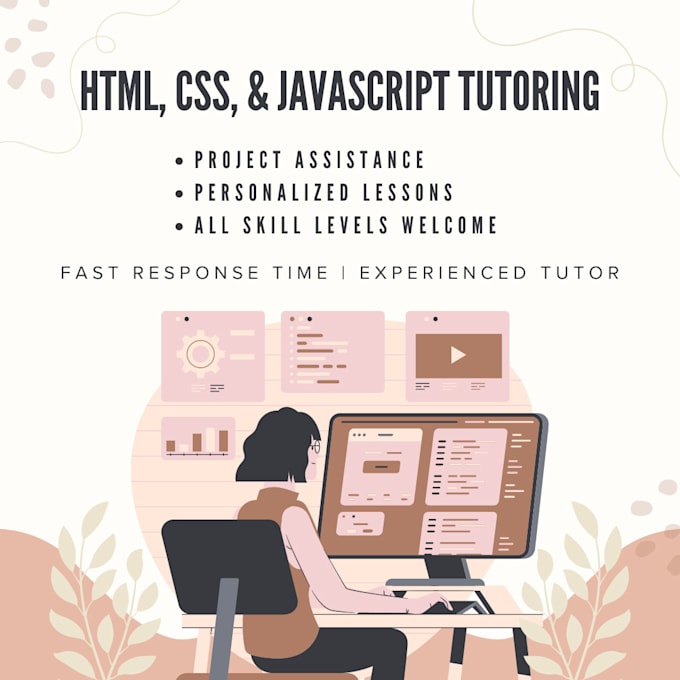 Expert html, css, and javascript tutor for beginners and intermediates ...