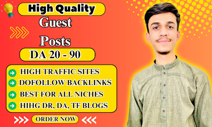 do SEO guest post high quality do follow backlinks