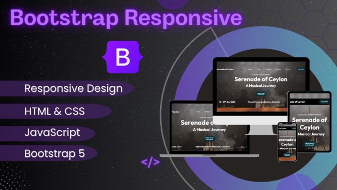 Do front end web development using html, css, javascript by Nimendra_ag ...