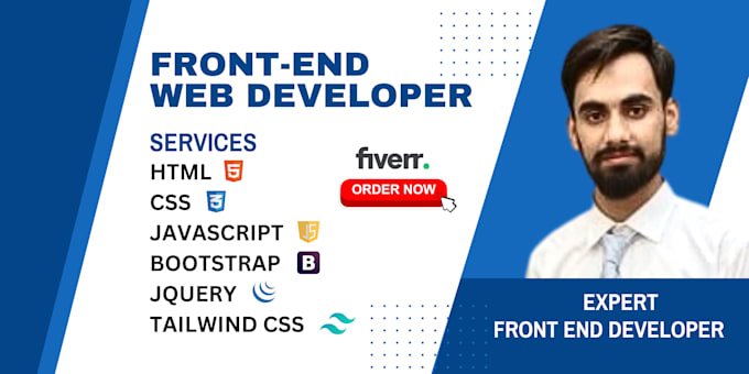 Expert front end development with html, css, js, and bootstrap by ...