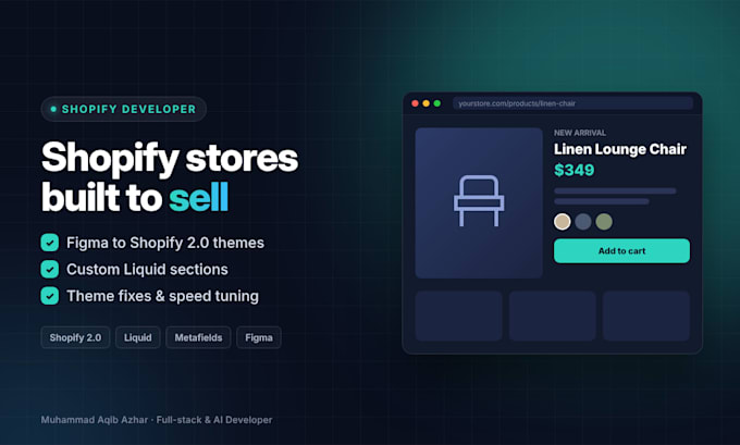build a high converting shopify store or custom theme from your figma design