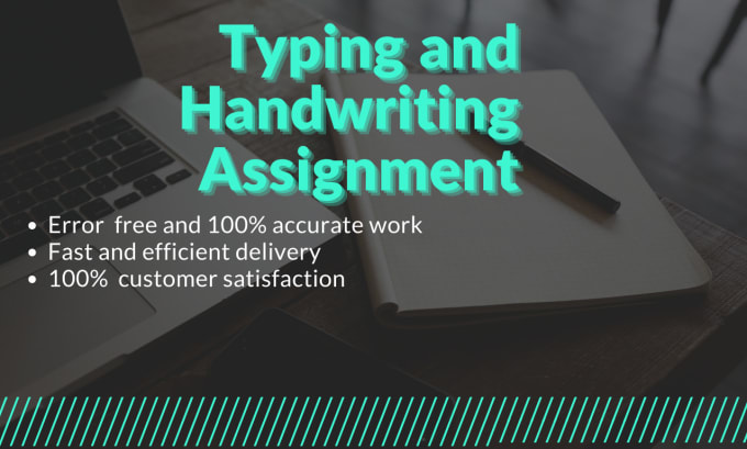 hand writing assignment fiverr