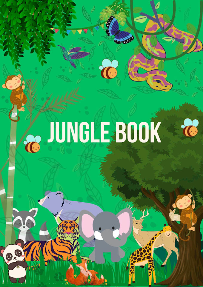 design amazing kids illustrations for your book