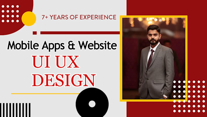 Do ui ux design, website, dashboard, mobile app ui ux design by Danyal ...