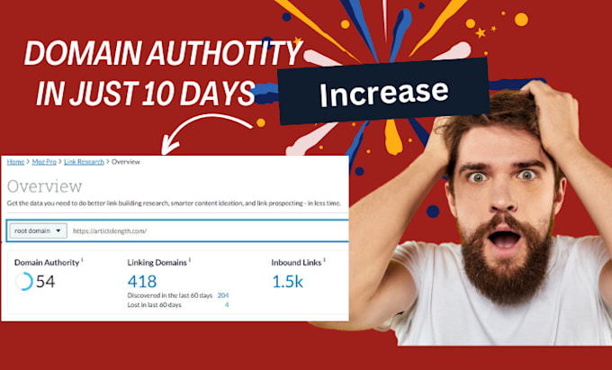 increase moz domain authority and moz da with SEO expert