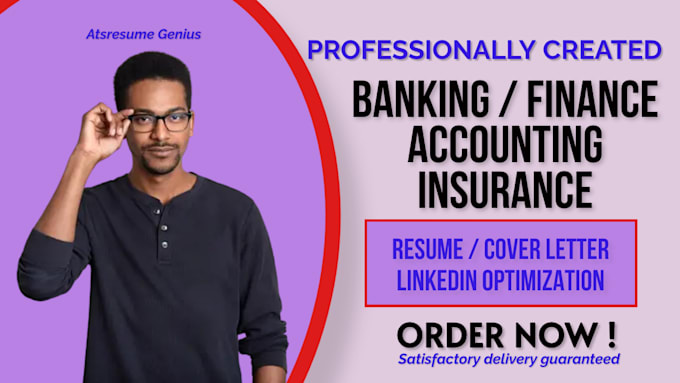 write and revamp banking, finance, accounting and insurance resume
