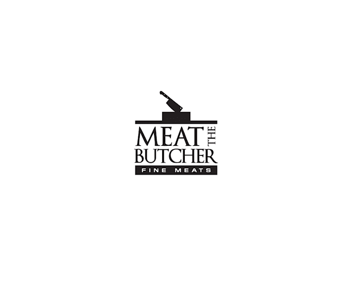 design progression creative butcher logo