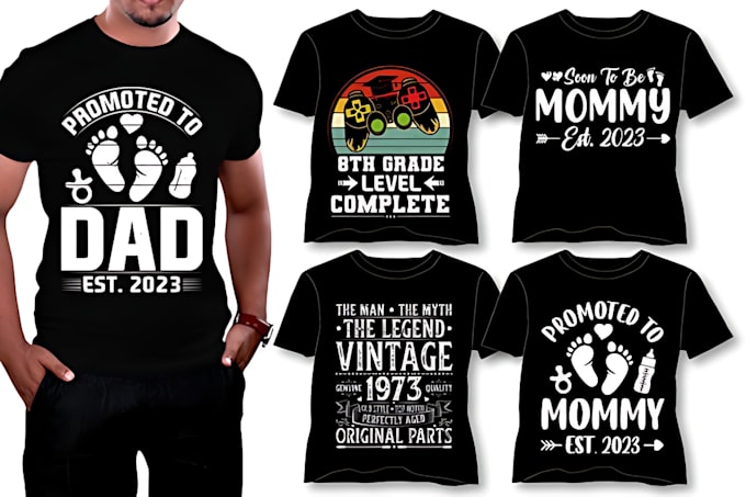 do simple and trendy t shirt designn