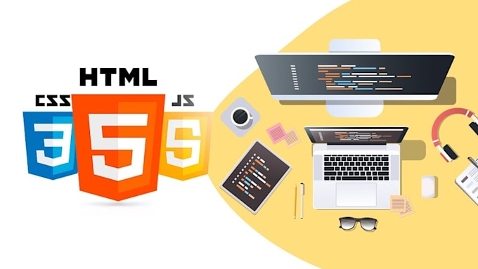 convert your PDF, figma, or adobe xd into HTML, CSS, and js