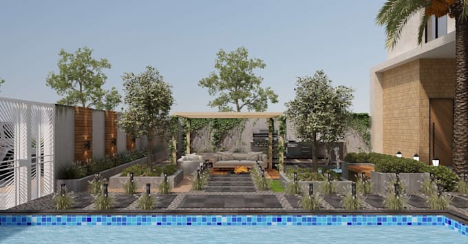 do backyard landscape design, pool patio, landscape garden design