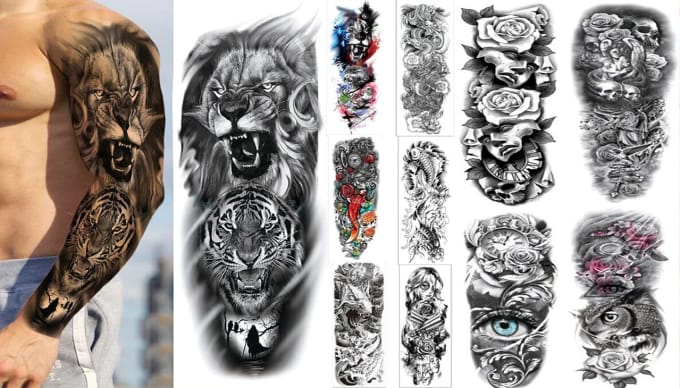 Artista crea impresionantes tatuajes temporales para niños