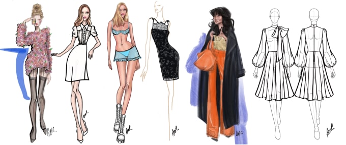 How to Perfect Your Fashion Sketches - The Miami School of Fashion