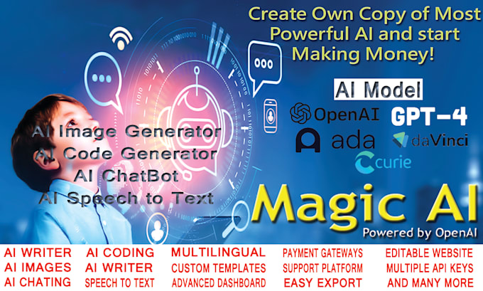 Build a ai content generator saas website that runs on autopilot and ...