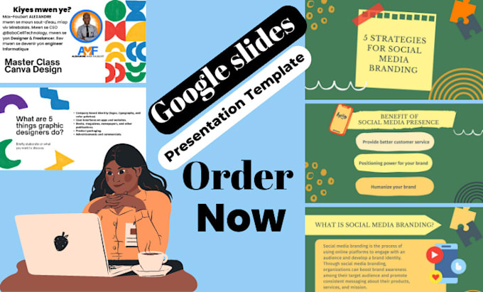 design powerpoint PPT presentation, canva and google slides