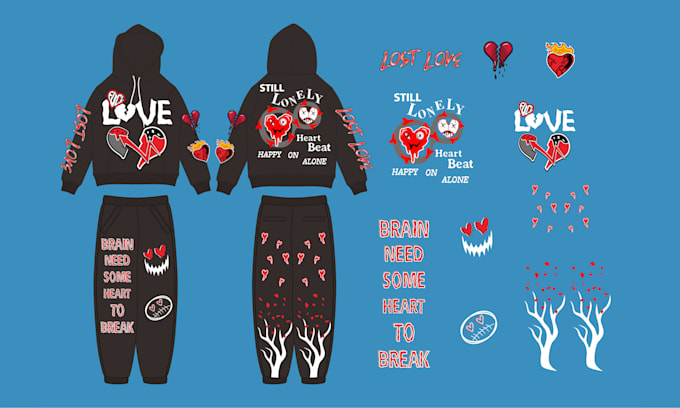 design streewear sweatsuit,tracksuit, and clothing