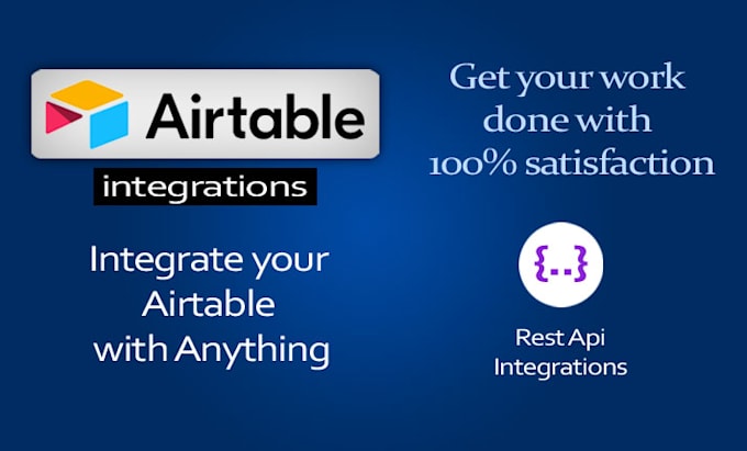 fix issues in airtable or do integrations using api