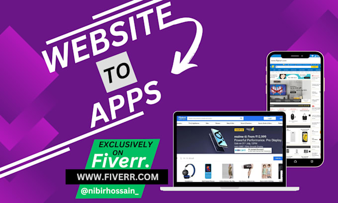 convert website to android app using webview