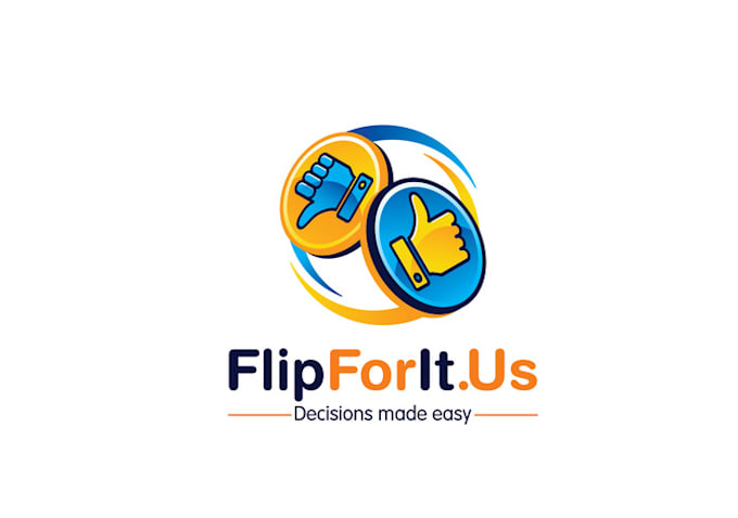design masterfully refined flip logo